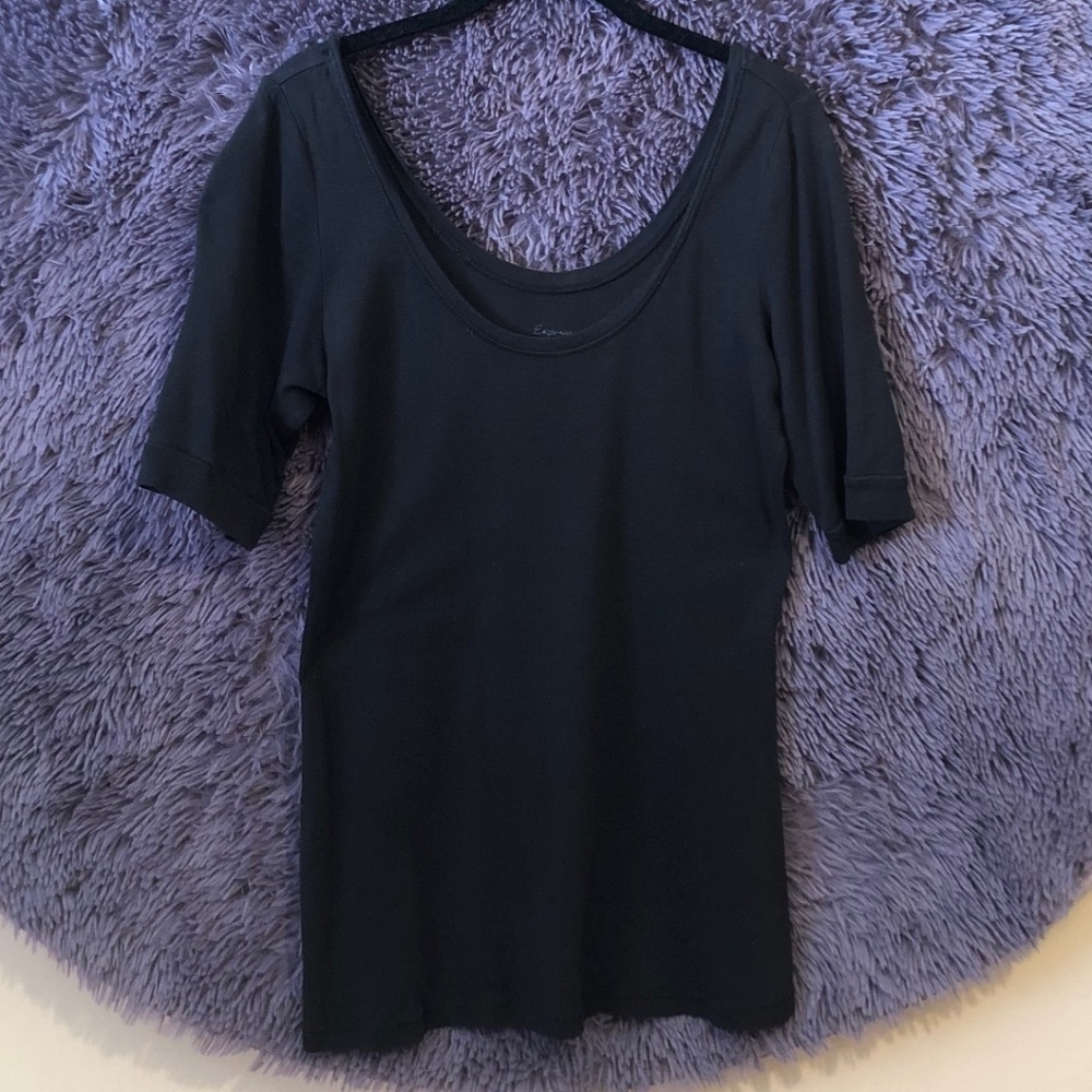 Black Tunic Half Sleeve T